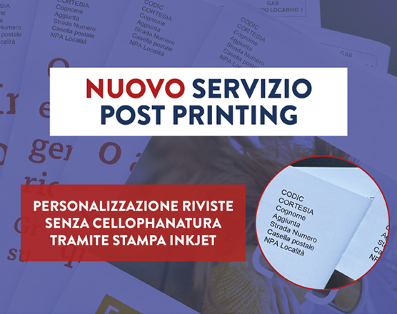 NEW service PERSONNALISATION DE MAGAZINES SANS CELLOPHANE PAR IMPRESSION JET D'ENCRE